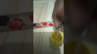 diy bruly flower scale painting