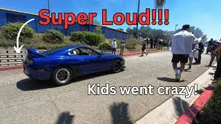 Big Turbo Supra Destroys Eardrums! | NCSD Cars & Coffee