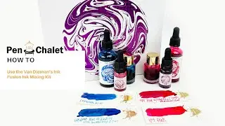 How To Use the Van Dieman's Ink Fusion Ink Mixing Kit