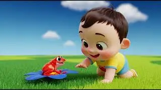 Learn Colors for Kids with Baby! | Red, Blue, Green, Yellow | Baby's Colorful Adventure #aaakids