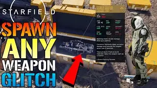 Starfield: Spawn Weapon Glitch! How To Spawn Any Weapon In The GAME! Legendary (Glitch Guide)