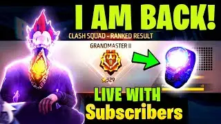 I Am Back After A Break | Free Fire Live Rank Push | Ff Live