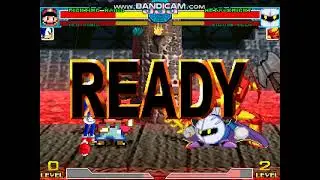 Mugen #2051 Fighting Mario & Neo Sonic vs Meta Knight & Dragon Claw