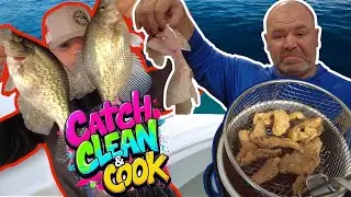 Lake Anna Crappie Catch Clean and Cook
