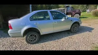 How to lift a MK4 Jetta/Golf/Beetle With Jeep and F-150 Parts