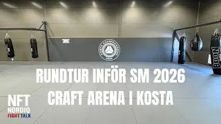 SM i MMA 2026: William Sw&auml;rd visar nya arenan i Kosta!