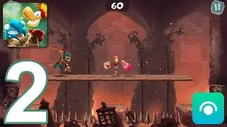 Rayman Adventures - Gameplay Walkthrough Part 2 - Adventures 3-4 (iOS, Android)