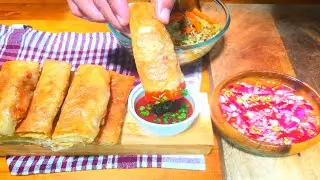 ANG SEKRETO NG CRISPY VEGETABLES LUMPIANG TOGUE RECIPE | MUNG SPROUTS RECIPE PINOY STYLE.