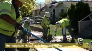 New Sidewalks Cost Homeowners A Lot Less Through City Assessment District.