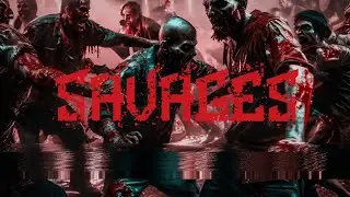 Necromorphic Despair - Savages (Official Lyrics Video)
