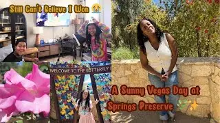 Still Can&rsquo;t Believe I Won 😭 on Price is Right + A Sunny Vegas Day at Springs Preserve 🌿✨