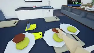 (WORLD RECORD) Benny's Burger Bar Solo Glitchless 4:29.800 - One-armed cook