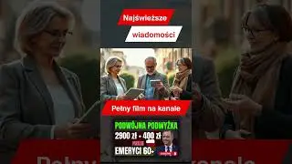 DOUBLE PENSION INCREASE FOR PENSIONERS OVER 60 PLN 2,900 + PLN 400 ADDITIONAL BONUS