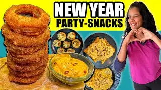 3 Party Snacks for New Year | Homemade Recipes | Mathu Soundar