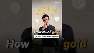 How much gold can you hold without proof? #shorts