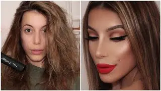 HAIR AND MAKEUP VALENTINES DAY TUTORIAL