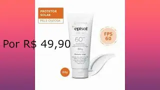 Protetor Solar Facial Episol SEC OC FPS 60 - Mantecorp Skincare
