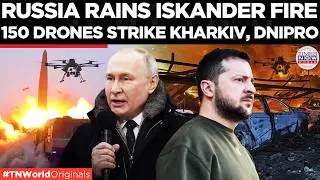 RUSSIA'S BALLISTIC ATTACK: 150 Drones Strike Ukraine as Kyiv, Kharkiv & Zaporizhia Come Under Fire