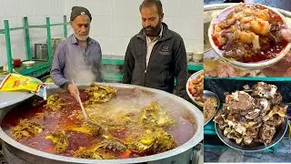 How To Make 200 Kg Siri Paye Recipe | Peshawar Siri Paye Recipe | Khan Zameer Siri Paye Farosh
