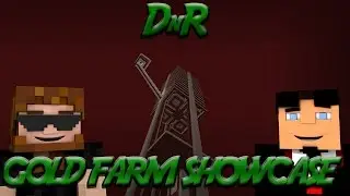 DnR Amplified -  Minecraft Gold Farm  - The Poor Man's Mob Bob Farm