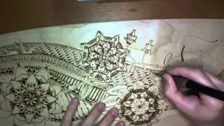 Longboard Pyrography (Wood Burning)