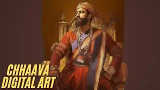 Chhaava Digital Art | Drawn on Android Phone #chhaava #vickykaushal