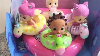Bloopies! Floaties Bath Toys with Tub Organizer (Amazon Exclusive)