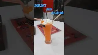 Mango Juice withIcecream #shorts #foodie #mangojuice  #summer #heatwaves #chhattisgarh #manendragarh