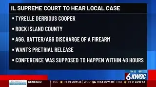 Illinois Supreme Court to hear Rock Island County case on pre-trial release