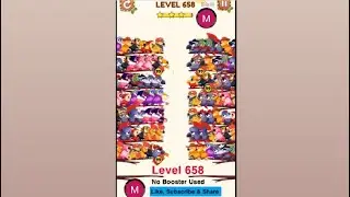 #bird #sort 2 #color #puzzle #level 658 #birdsort #colour #gaming #viral #trending #shorts #solution