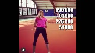 Jalena Meyer GOES VIRAL - Tennis Gymnastic Hoops Video - Media Review