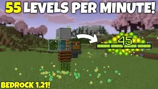 Minecraft NEW XP Farm in Bedrock Edition 1.21 (MCPE/Xbox/PS4/Nintendo Switch/Windows10)