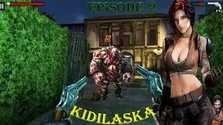 Zombies vs kidilaska (The Zombie killer) ||  1 vs 1000 zombies || Zombie fire 3D gaming video part 2