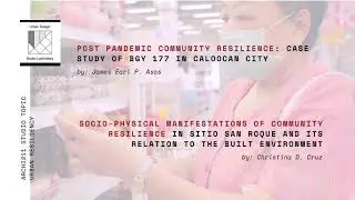 Urban Design Studio Laboratory Research Activities for 2021
