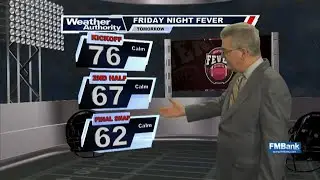 John Dolusic forecasts weather for high school football, college games