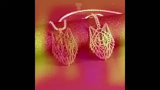 Skyrim Wolf Amulet Cut Out Pendant Necklace | Customized Pendants Made in Pakistan