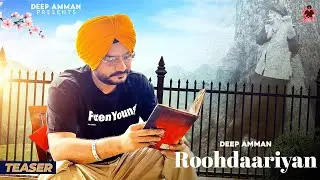 ROOHDAARIYAN (Official Teaser) Deep Amman | Sonam Chaudhary  || Latest Punjabi Song 2024