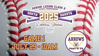 Rapid City Post 22 vs Rapid City Post 320 - State A Legion Tournament - Game 1 (7/29/25 - 10AM)