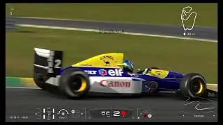 F1 gt7 v10 Williams FW15c at Interlagos
