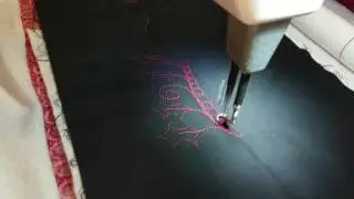 Holly Design - Longarm Quilting Demonstration (Dec 2016)