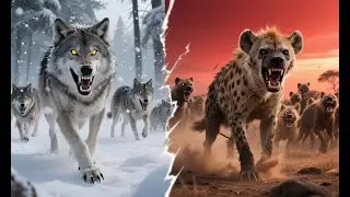 Wolf Pack vs Hyena Clan &ndash; Strategy vs Savagery : Who Dominates the Wild ?