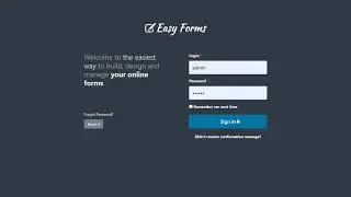 Secure Easy Forms login with Two Factor Authentication