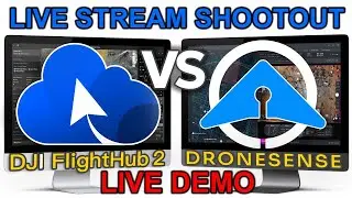 Трансляция: глубокий анализ | DJI Flight Hub 2 или DroneSense | Что лучше