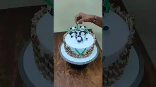 Panda Cake design #kids #shortvideo #cake #cakedesign #youtubeshorts #shortsfeed