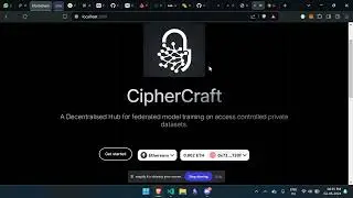 CipherCraft - Decentralised Hub for federated model training on access controlled private datasets.