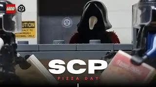 SCP: PIZZA DAY | LEGO Stop Motion (Joke)