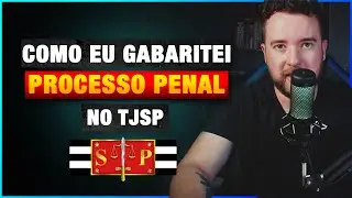 Como Gabaritar Processo Penal no TJSP
