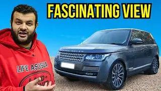 UNDERNEATH MY BROKEN DAMAGED RANGE ROVER WITH NO ENGINE