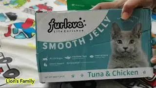 Обзор влажного корма Furlove Smooth Jelly #Корм для кошек: лосось, тунец и курица #Влажный корм #...
