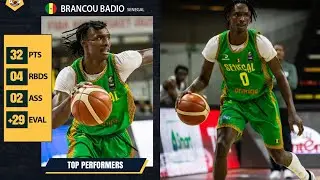 Afrobasket 2025 - La Masterclass de Brancou Badio, MVP face au Nigeria avec une performance XXL 